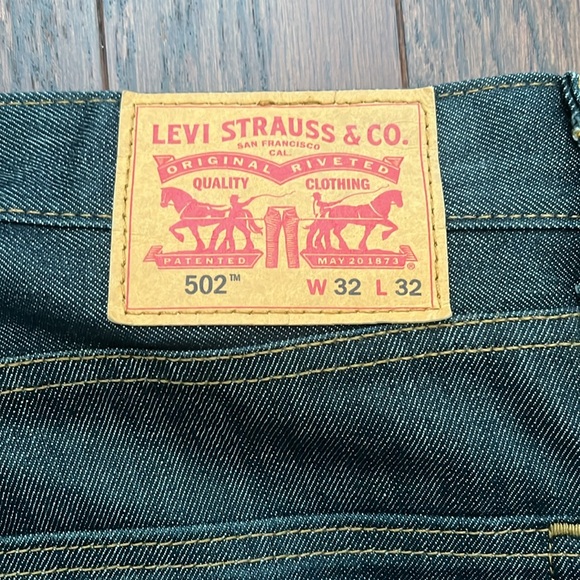 Levi's - 502 Men's Jeans - W32 L32 - Picture 3 of 6